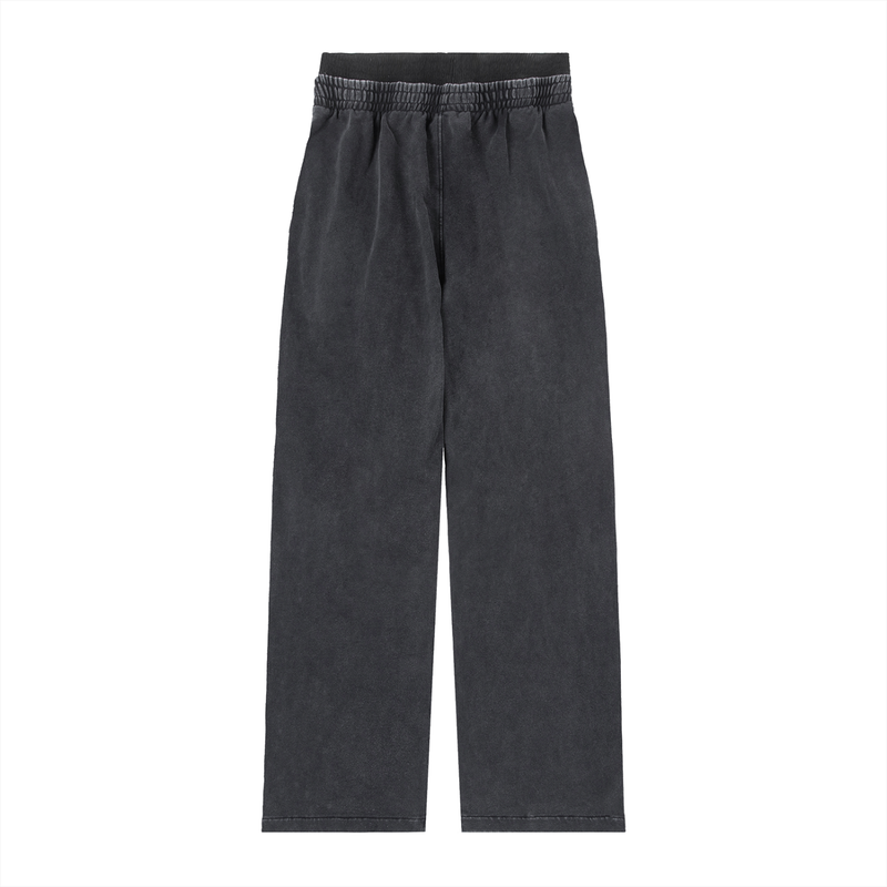 Hollow Street Vintage Washed Straight-Leg Pants