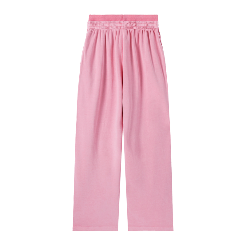 Hollow Street Vintage Washed Straight-Leg Pants