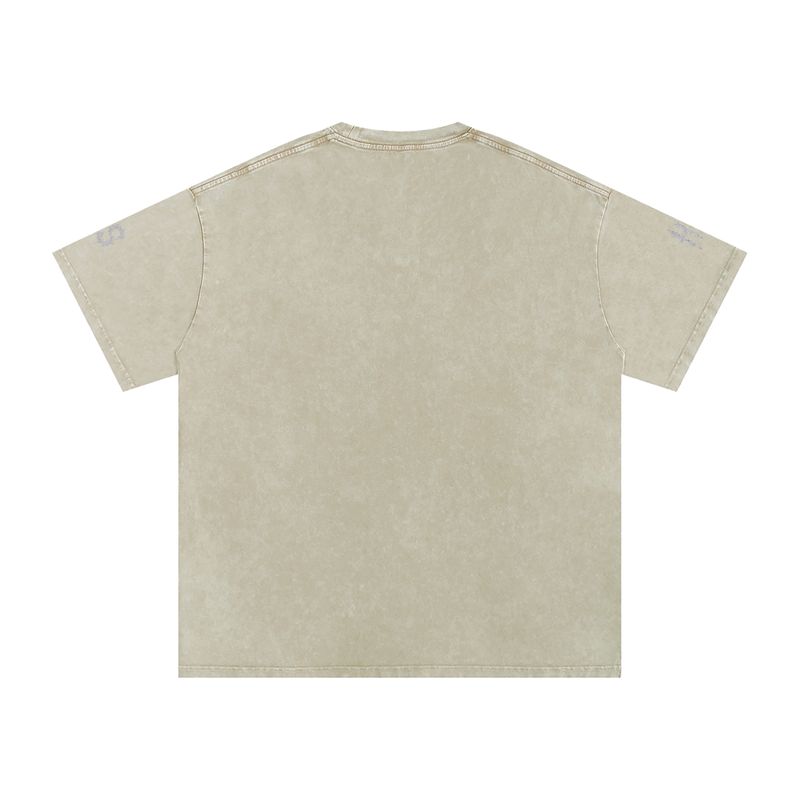Hollow Street Snow Washed Oversized Tee
