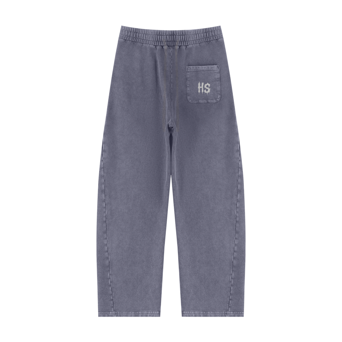 Hollow Street Men's Mineral Wash Barrel Sweatpants – Heavyweight Fleece, Tapered Ankle, S–2XL
