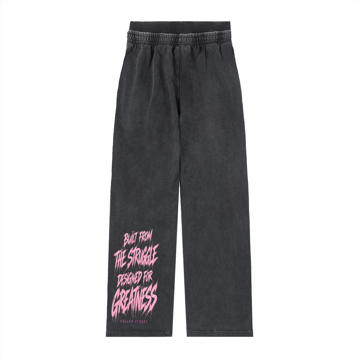 hollow street Washed Waist Pants