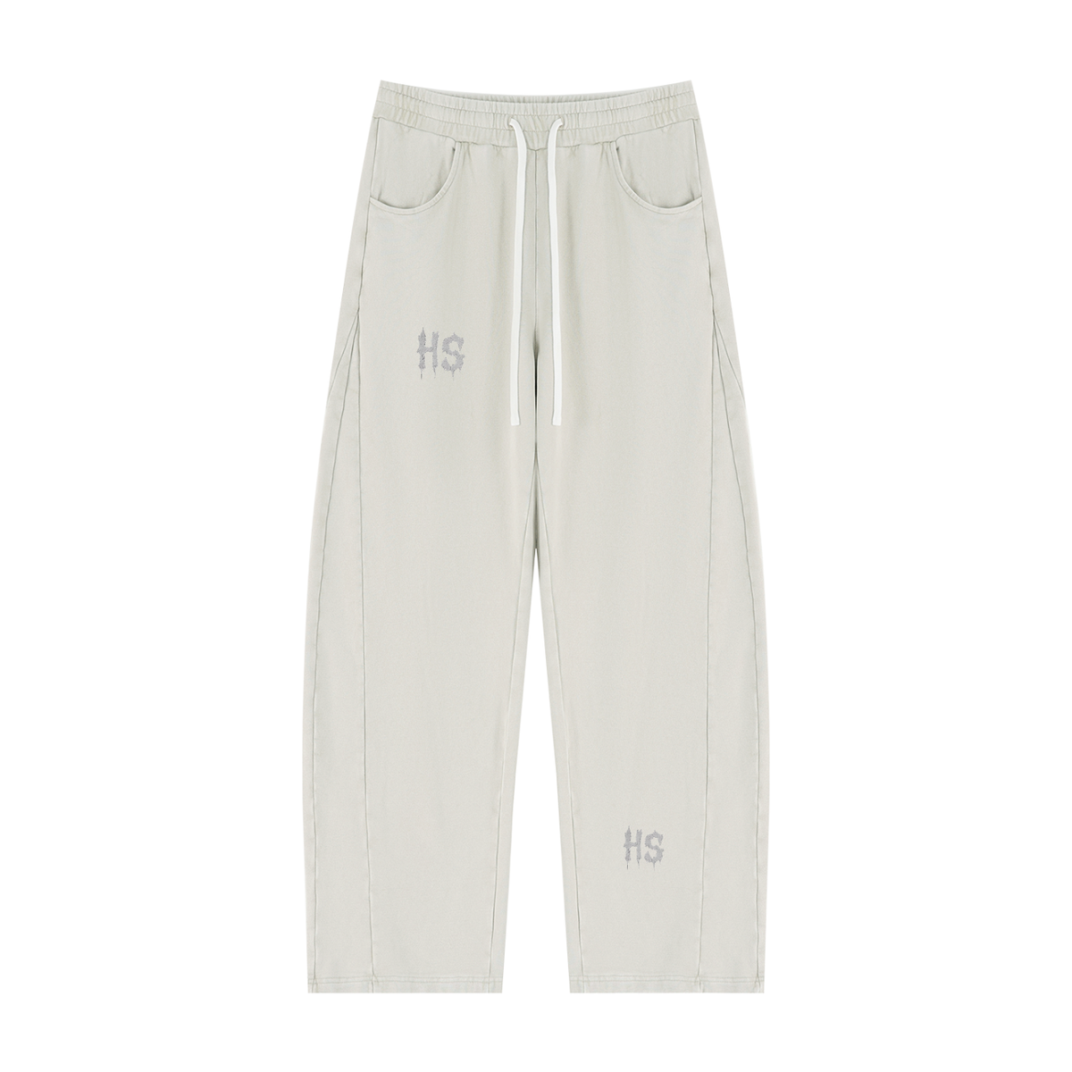 Hollow Street Men's Mineral Wash Barrel Sweatpants – Heavyweight Fleece, Tapered Ankle, S–2XL