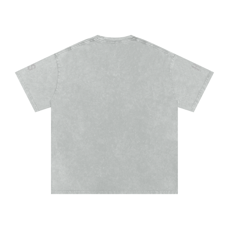 Hollow Street Snow Washed Oversized Tee