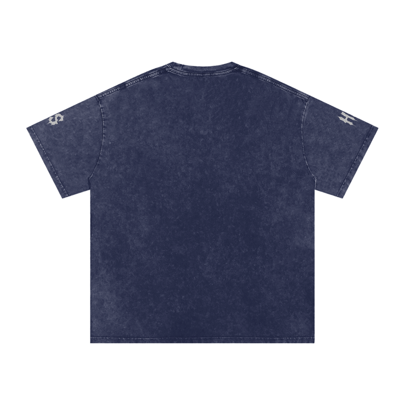 Hollow Street Snow Washed Oversized Tee
