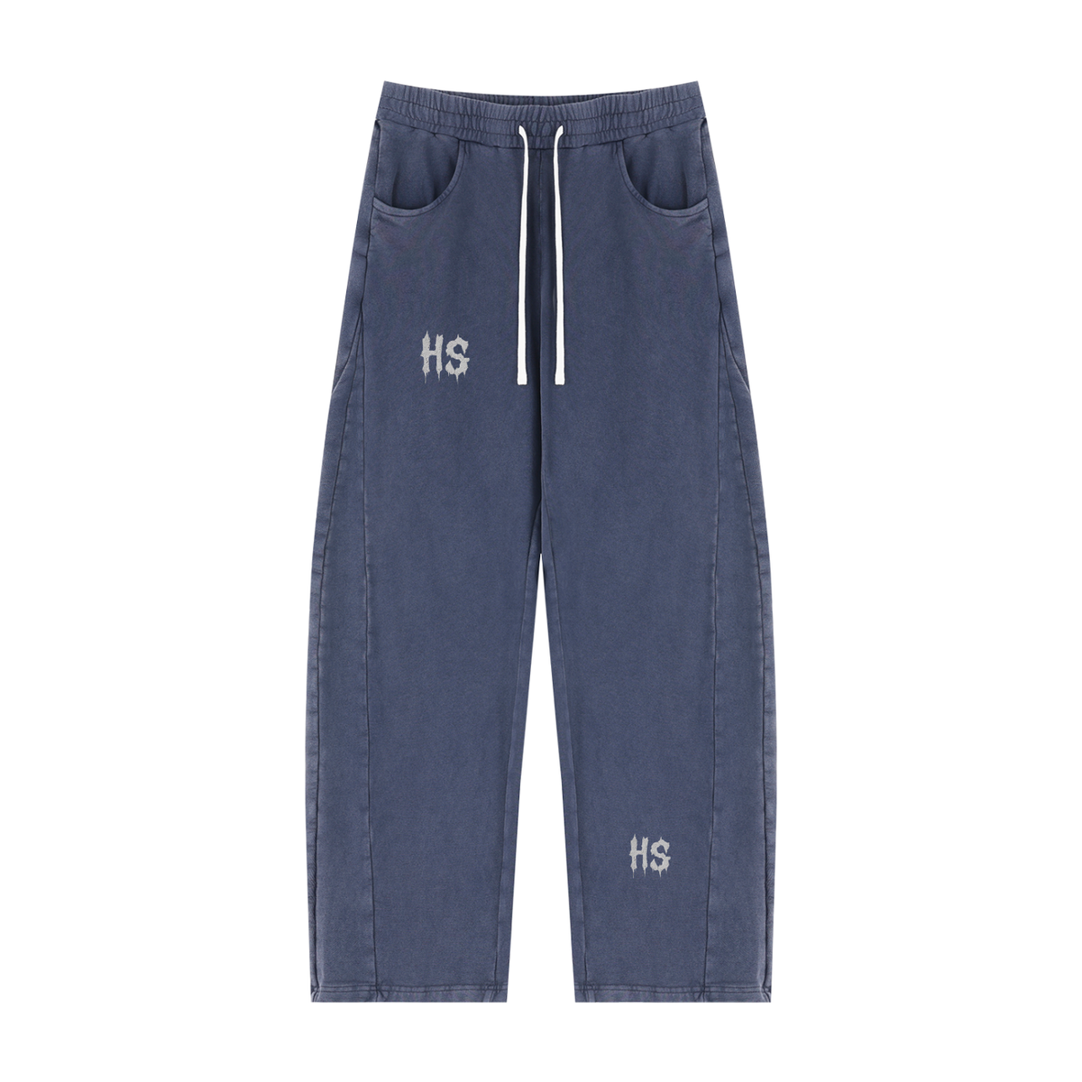 Hollow Street Men's Mineral Wash Barrel Sweatpants – Heavyweight Fleece, Tapered Ankle, S–2XL