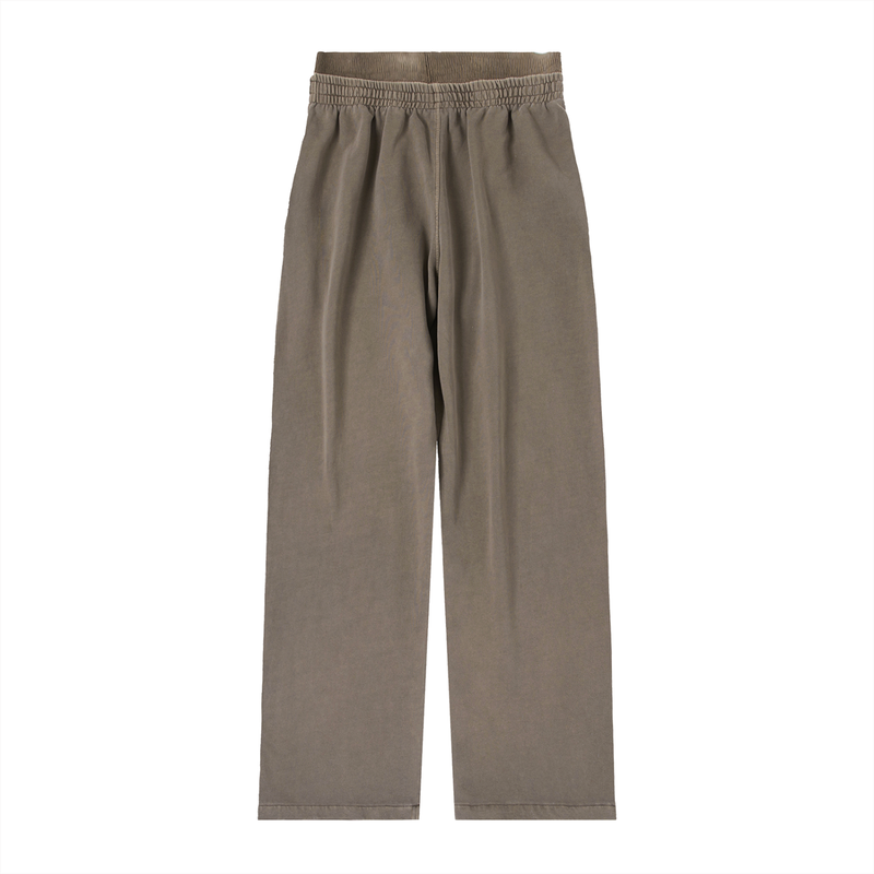 Hollow Street Vintage Washed Straight-Leg Pants
