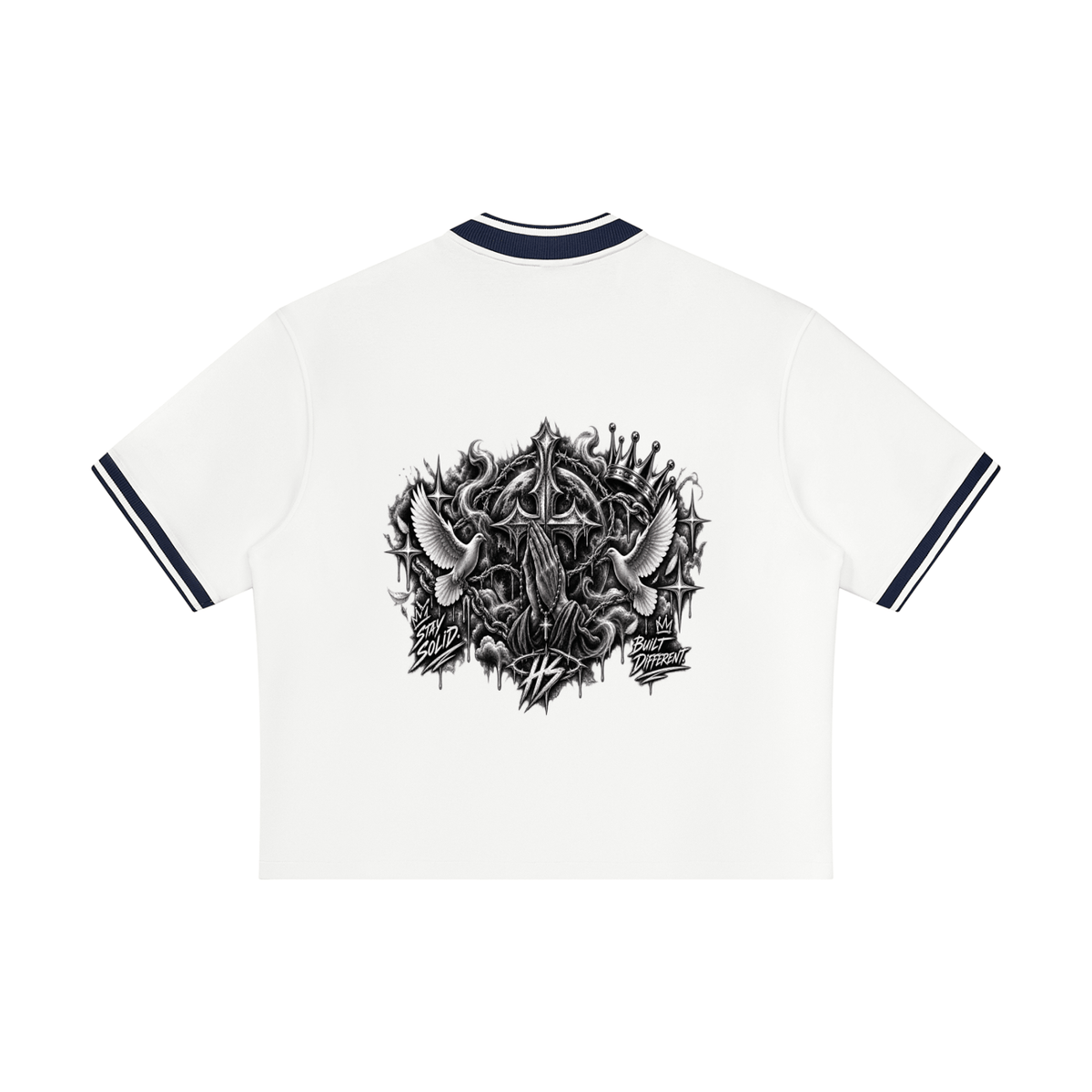 unisex oversized short sleeve baseball jersey with button front